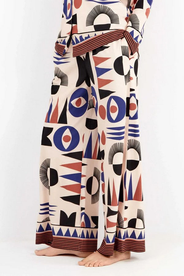 Домашние брюки с принтом 2/20312B