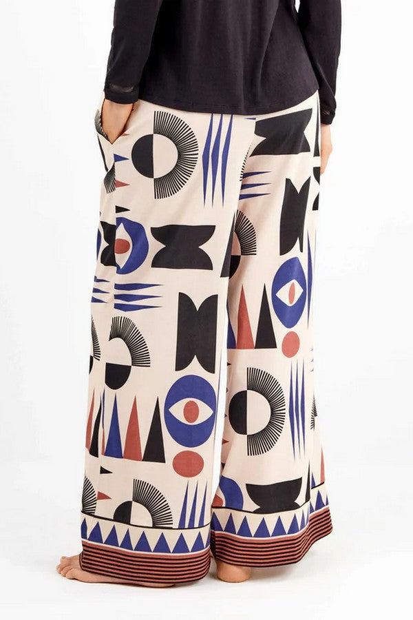 Домашні штани з принтом 2/20312B