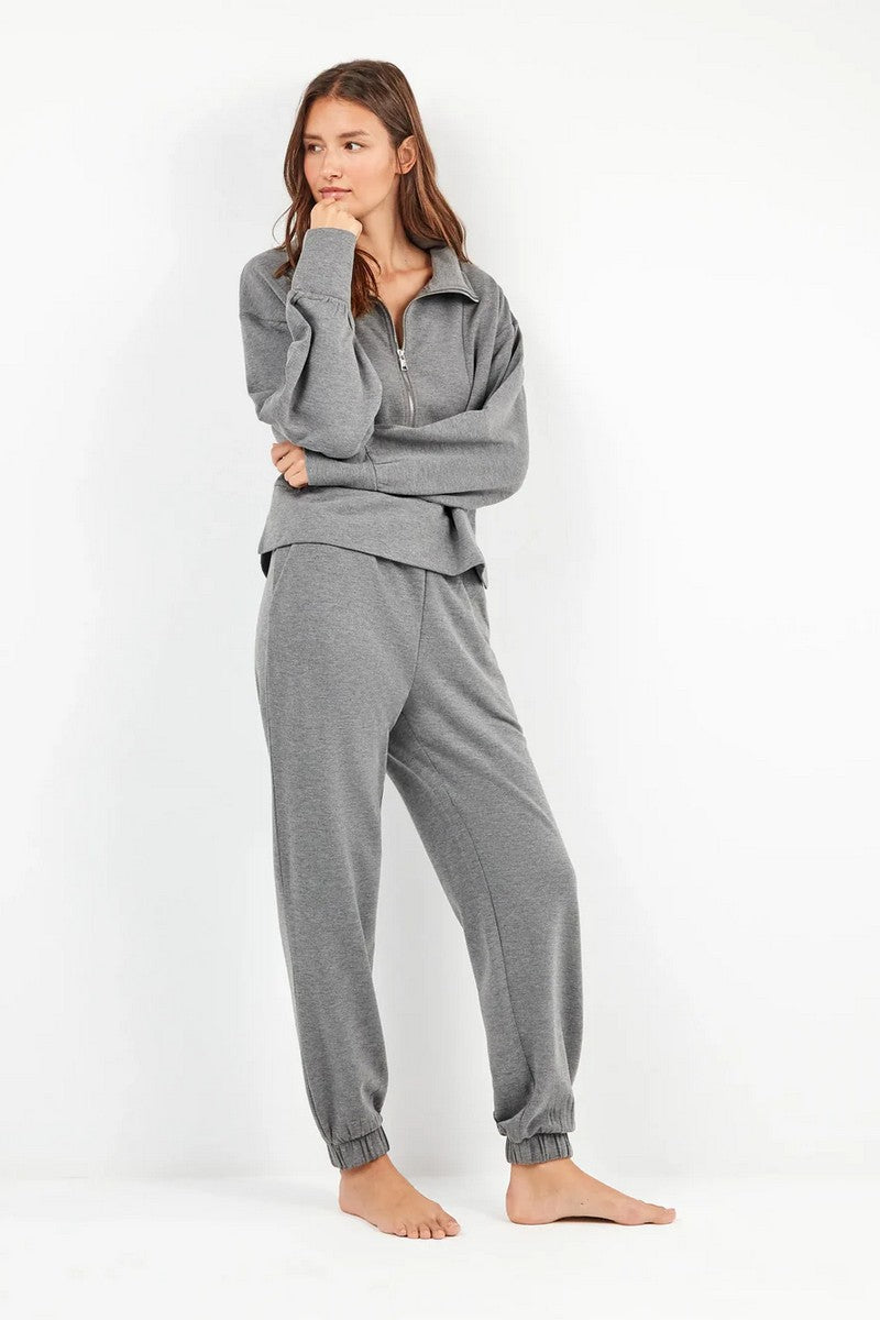 Трикотажные брюки-джоггеры 2/70008 gray