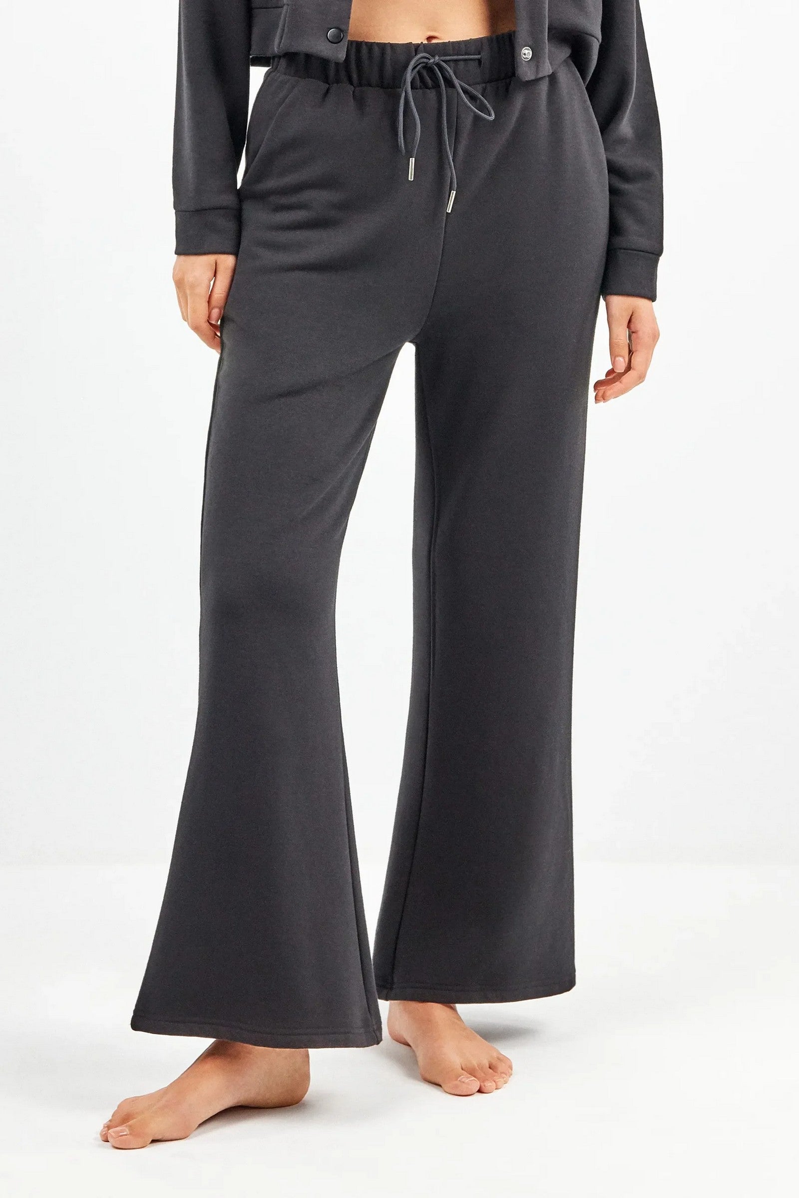 Трикотажные брюки 2/70011 black