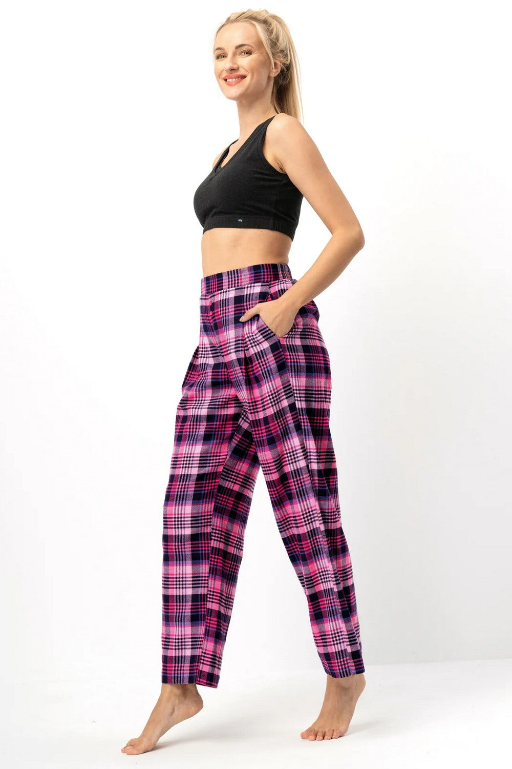 Домашние фланелевые брюки LHE 490 B25