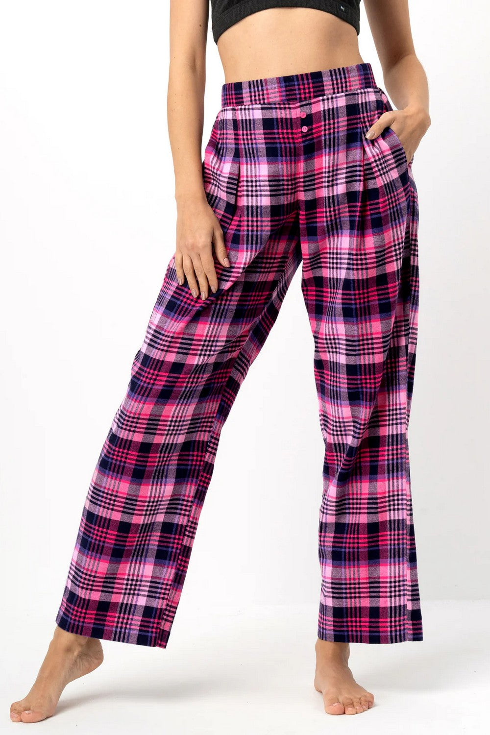 Домашние фланелевые брюки LHE 490 B25