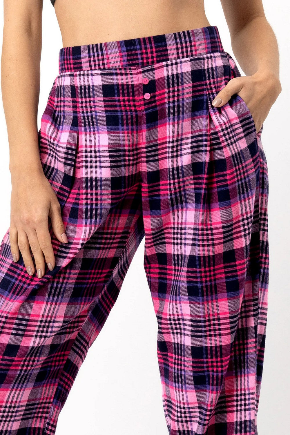 Домашние фланелевые брюки LHE 490 B25