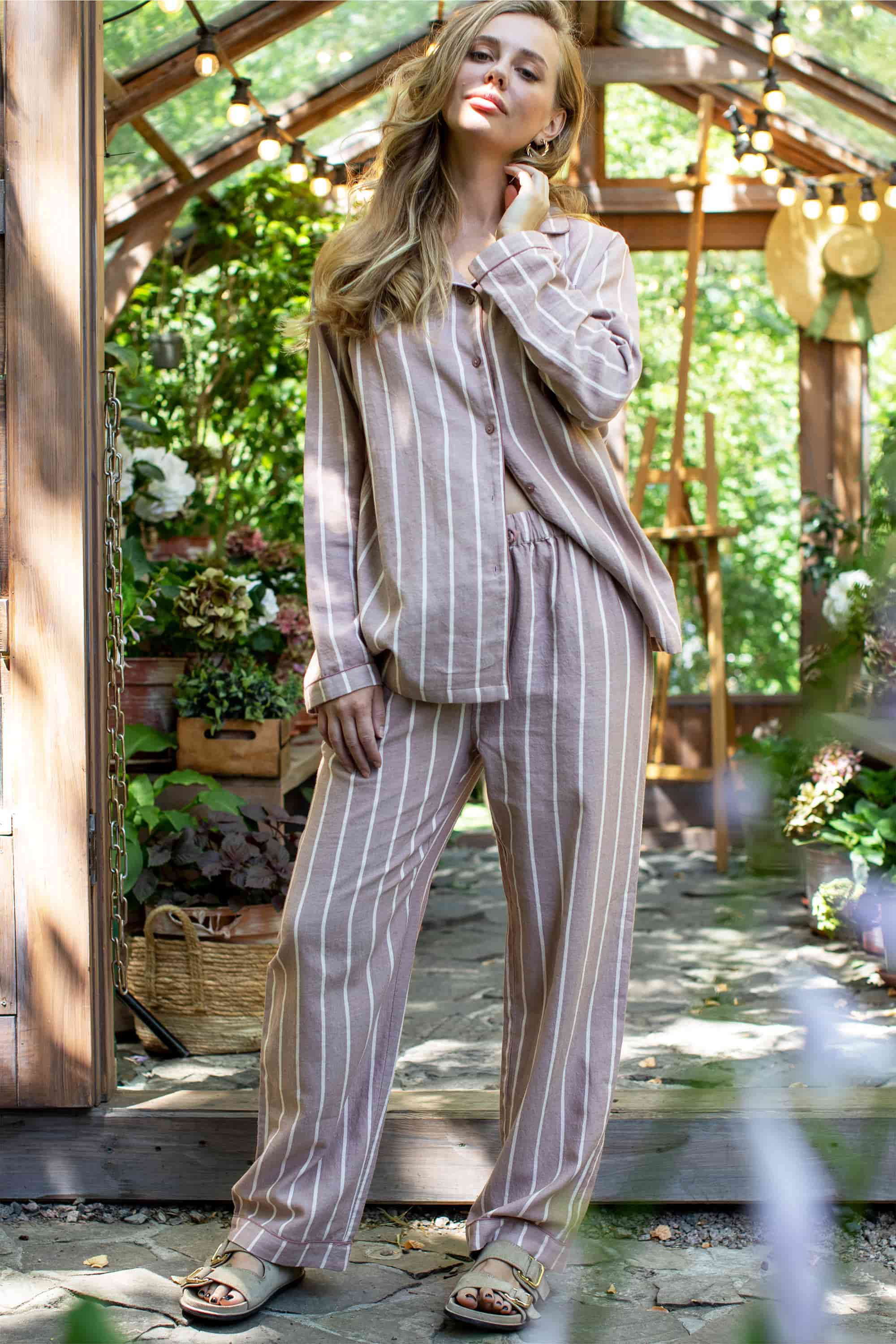 Пижамные брюки 3645 Bridget tiramisu