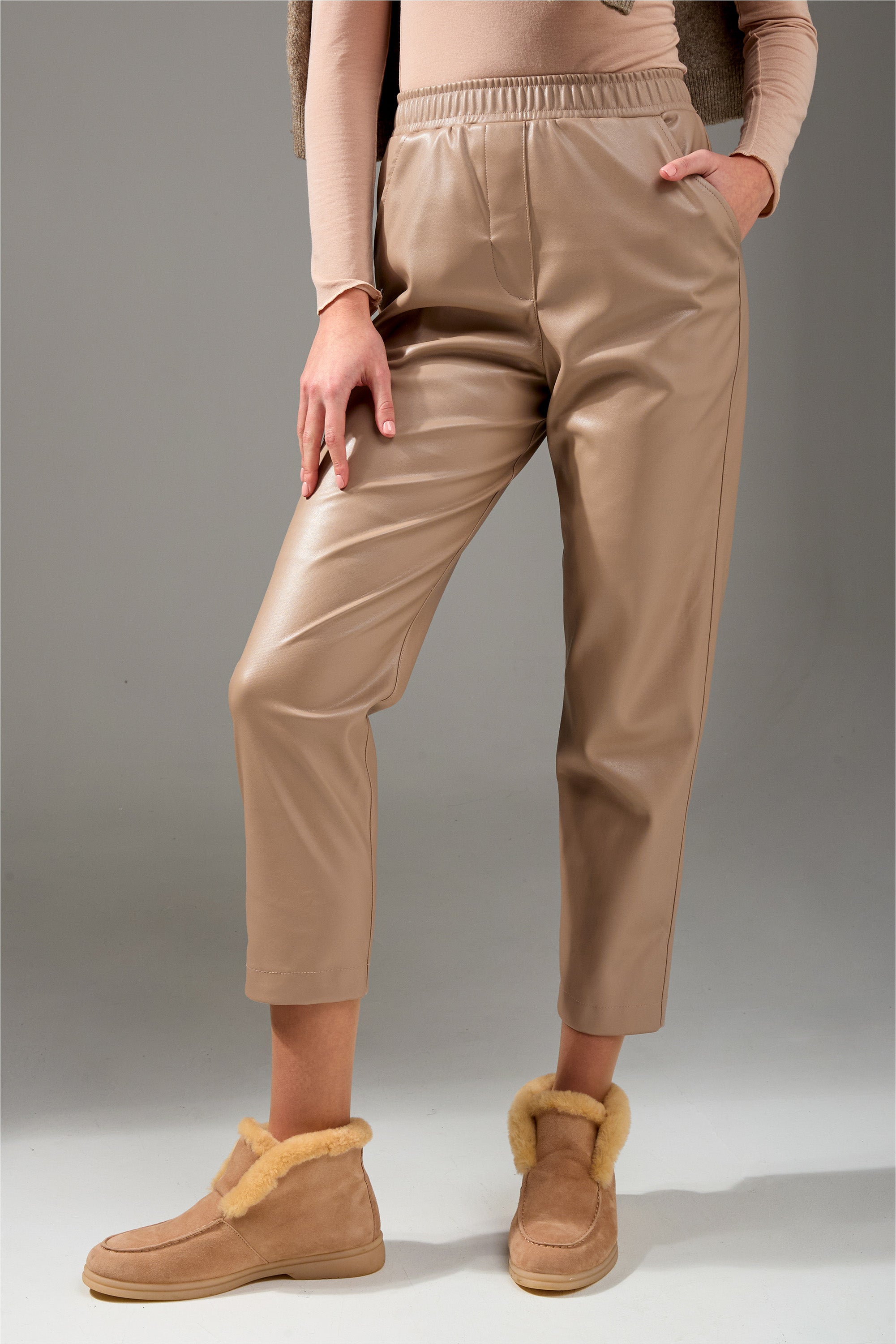 Укороченные брюки L2000 latte