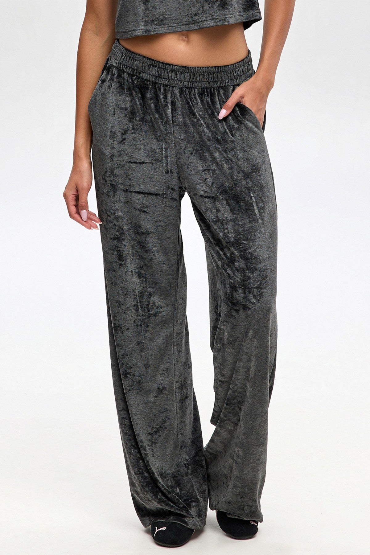 Велюровые брюки 1835/50008