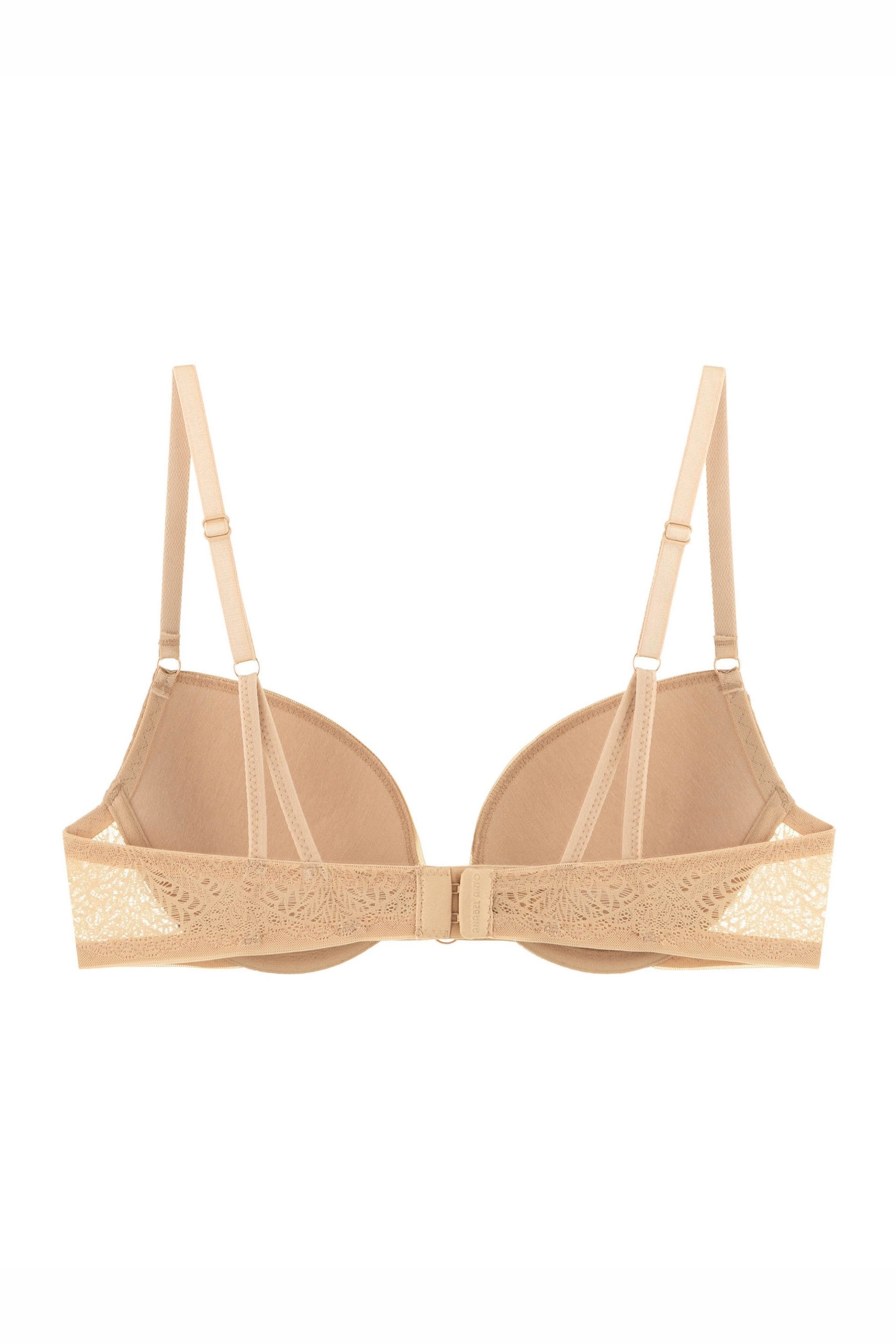 Кружевной бюстгальтер пуш-ап 8182-010 beige