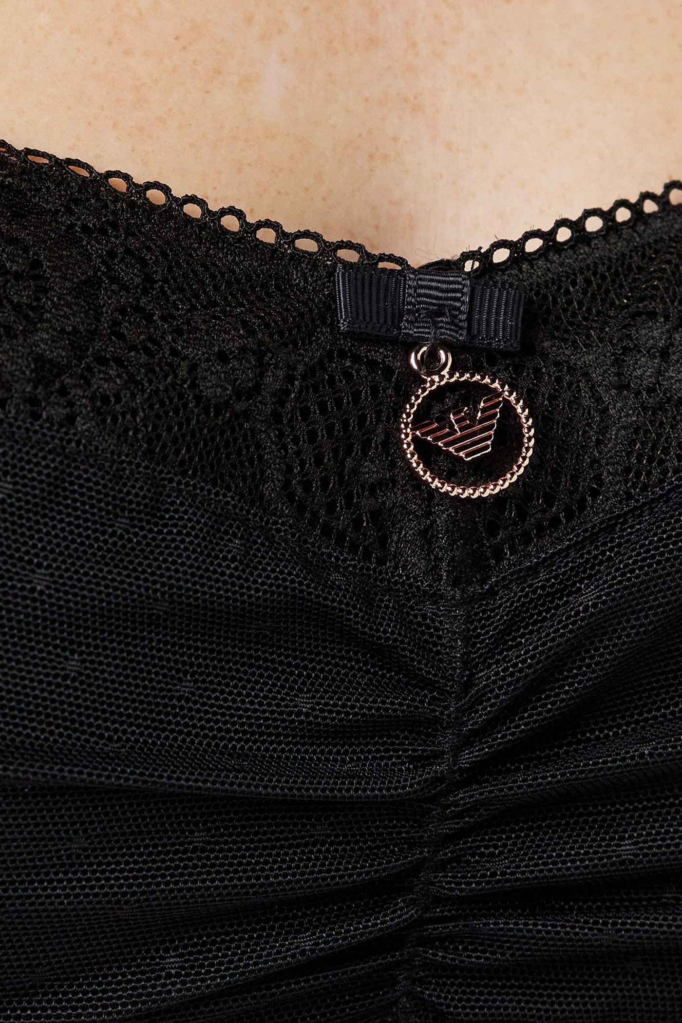 Кружевной бюстгальтер бандо 166476839 black