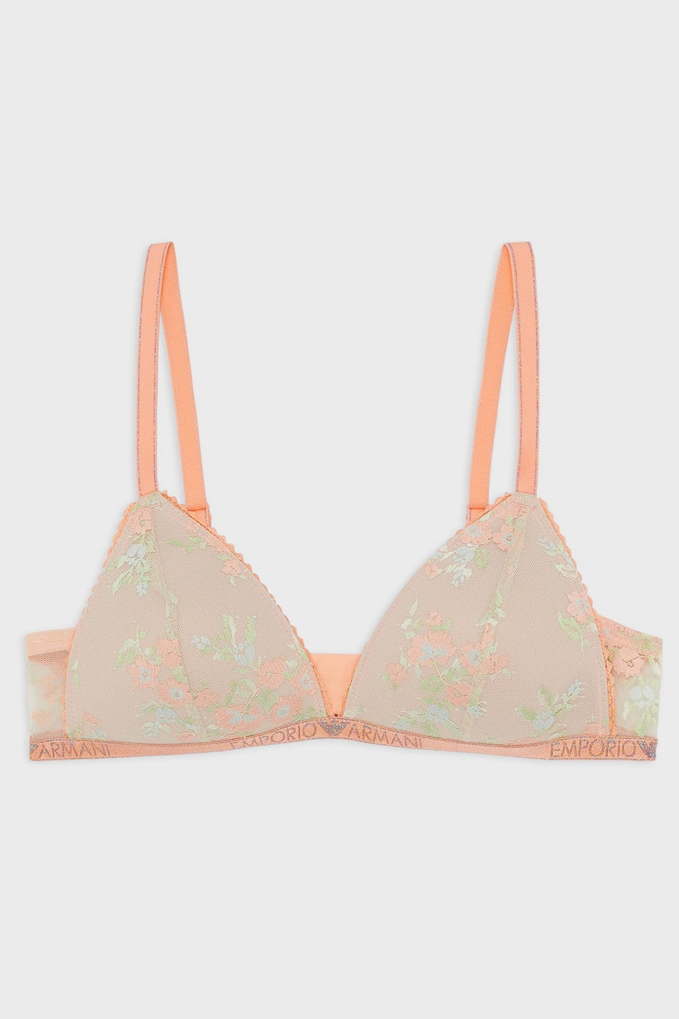 Мереживний бюстгальтер без кісточок 239436728 orange