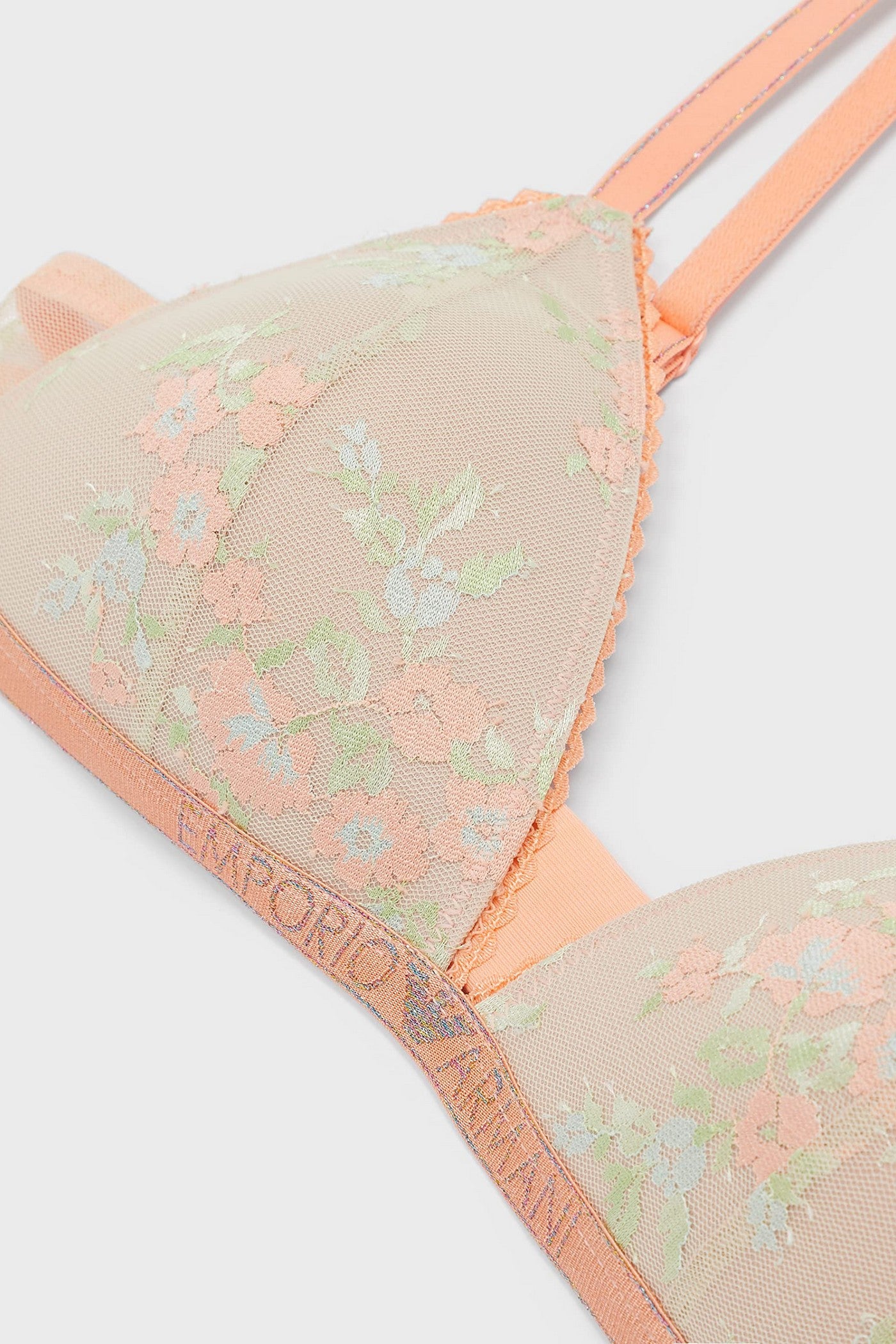 Мереживний бюстгальтер без кісточок 239436728 orange