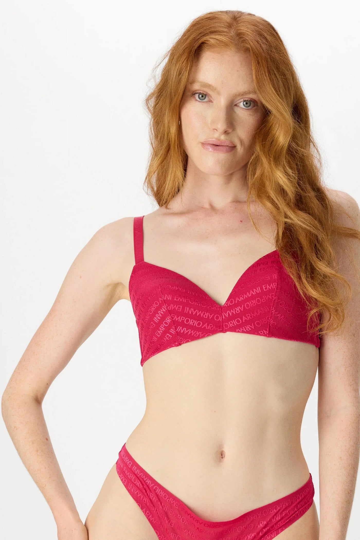 Гладкий бюстгальтер без кісточок 28445281 pink