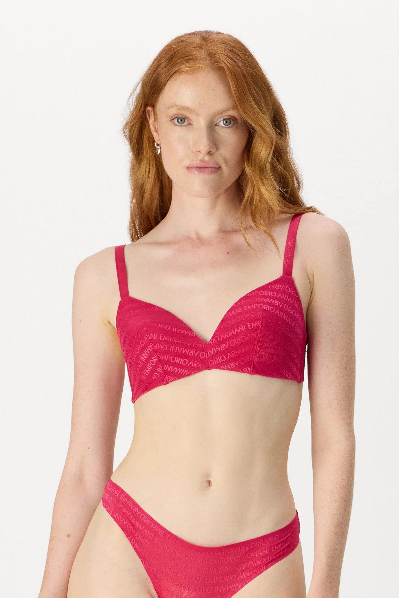 Гладкий бюстгальтер без кісточок 28445281 pink