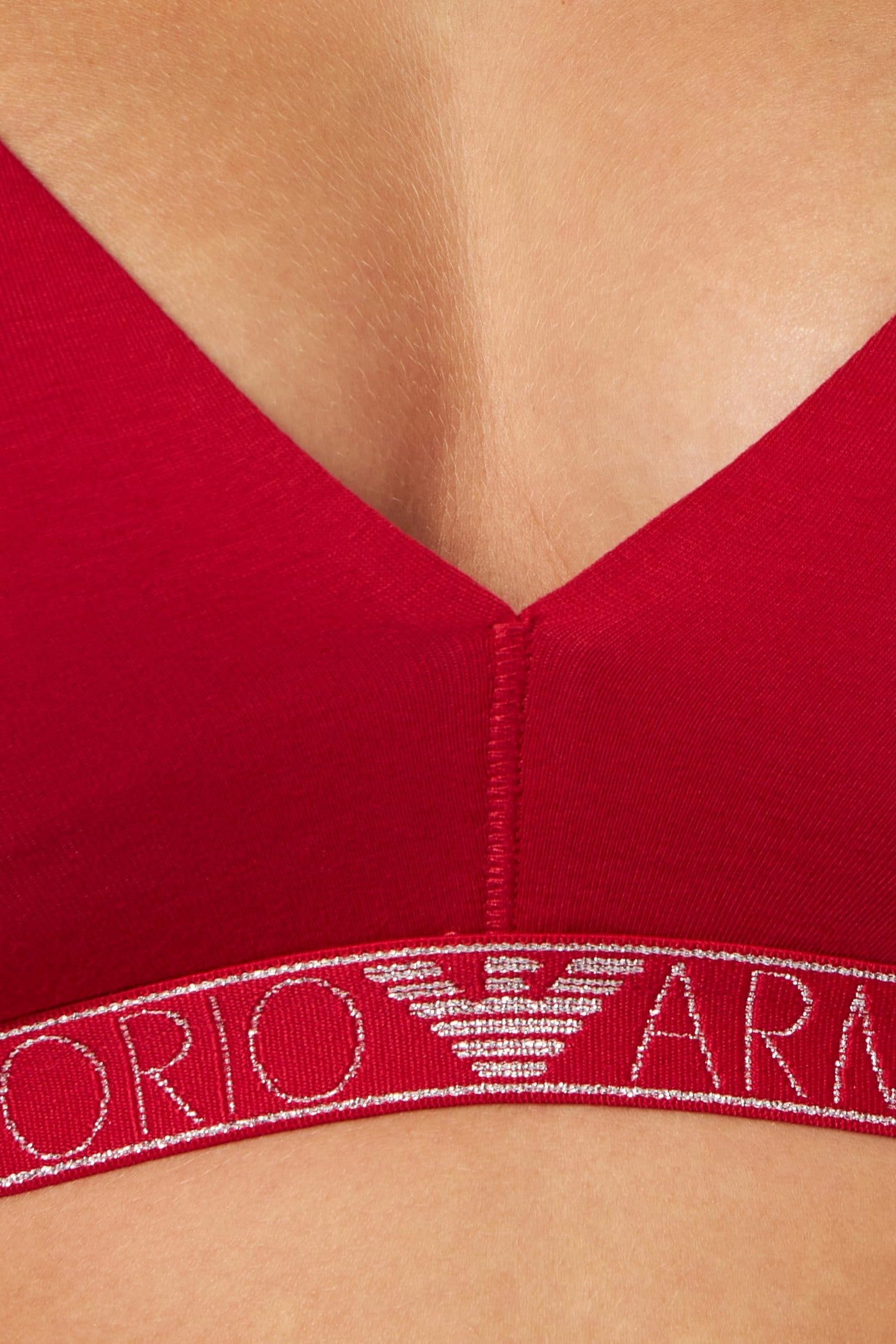 Хлопковый бралет 774786116 red