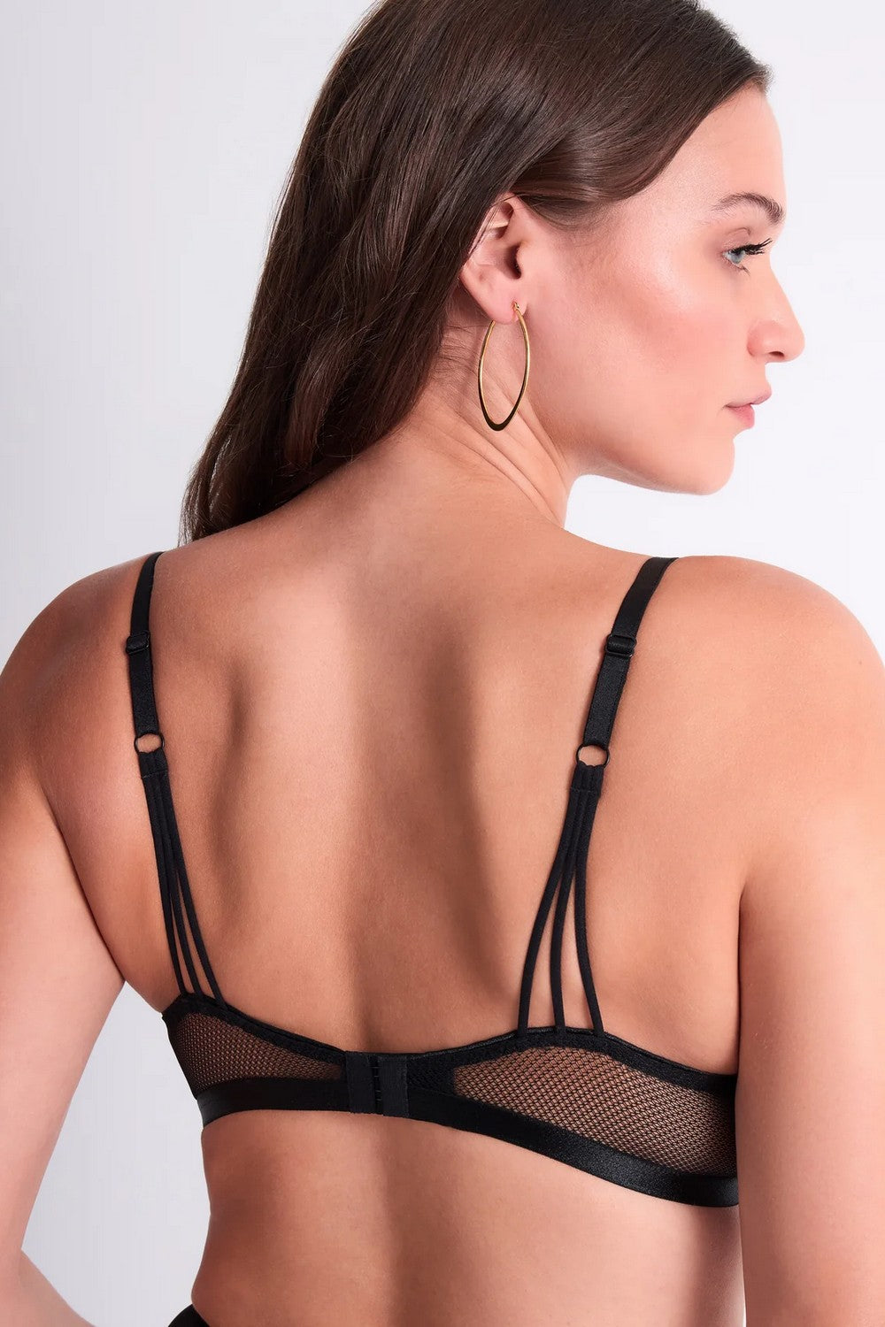 Бралет с вышивкой 6B10 Sweet Euphoria black