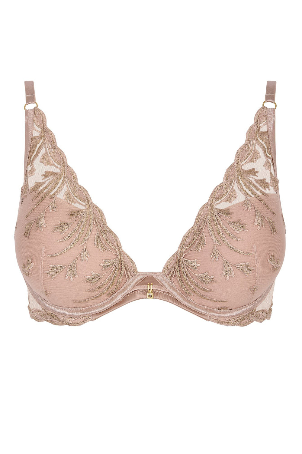 Бюстгальтер с вышивкой 6DN81 Cosmic Romance sand rose