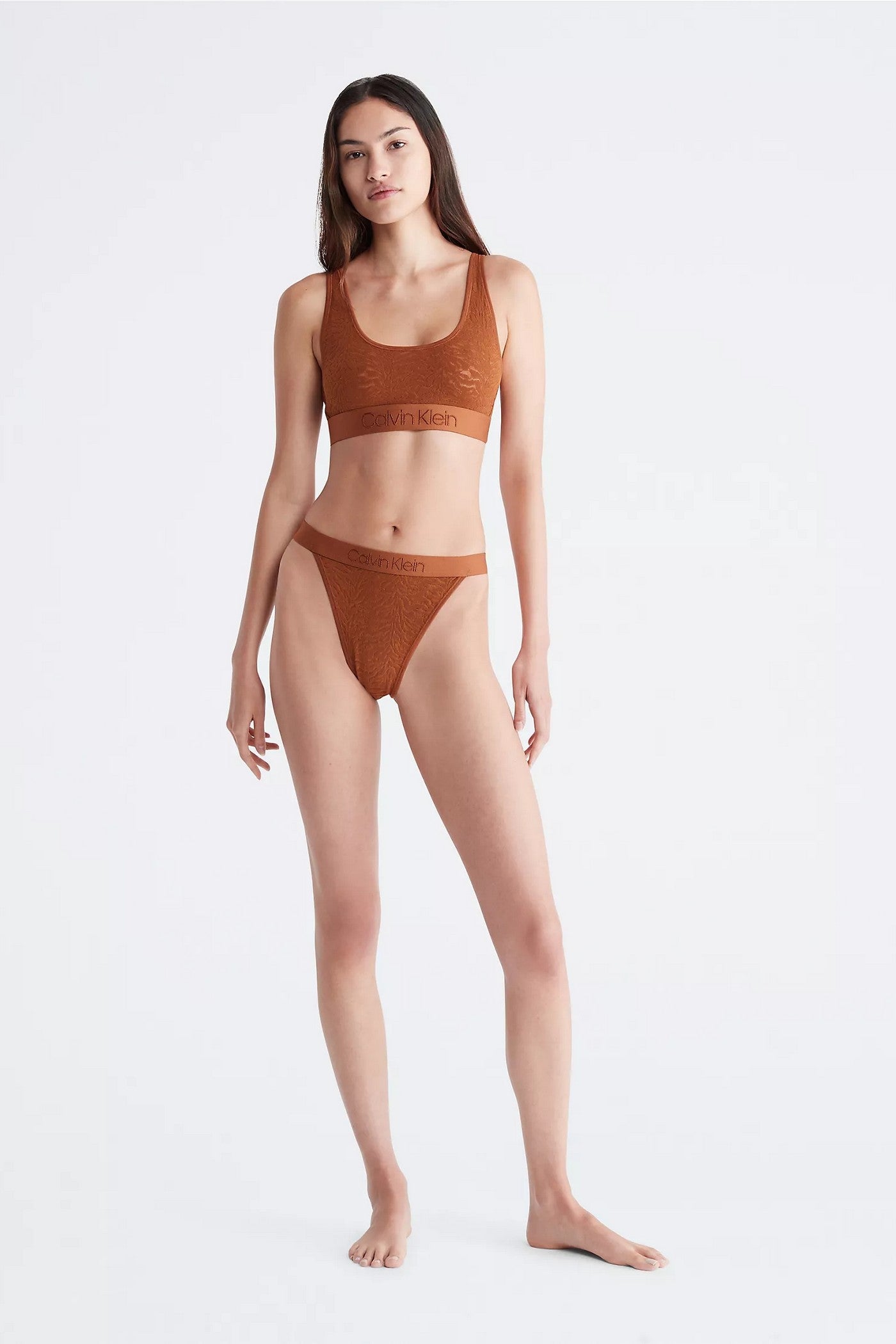 Кружевной топ 155108528 brown