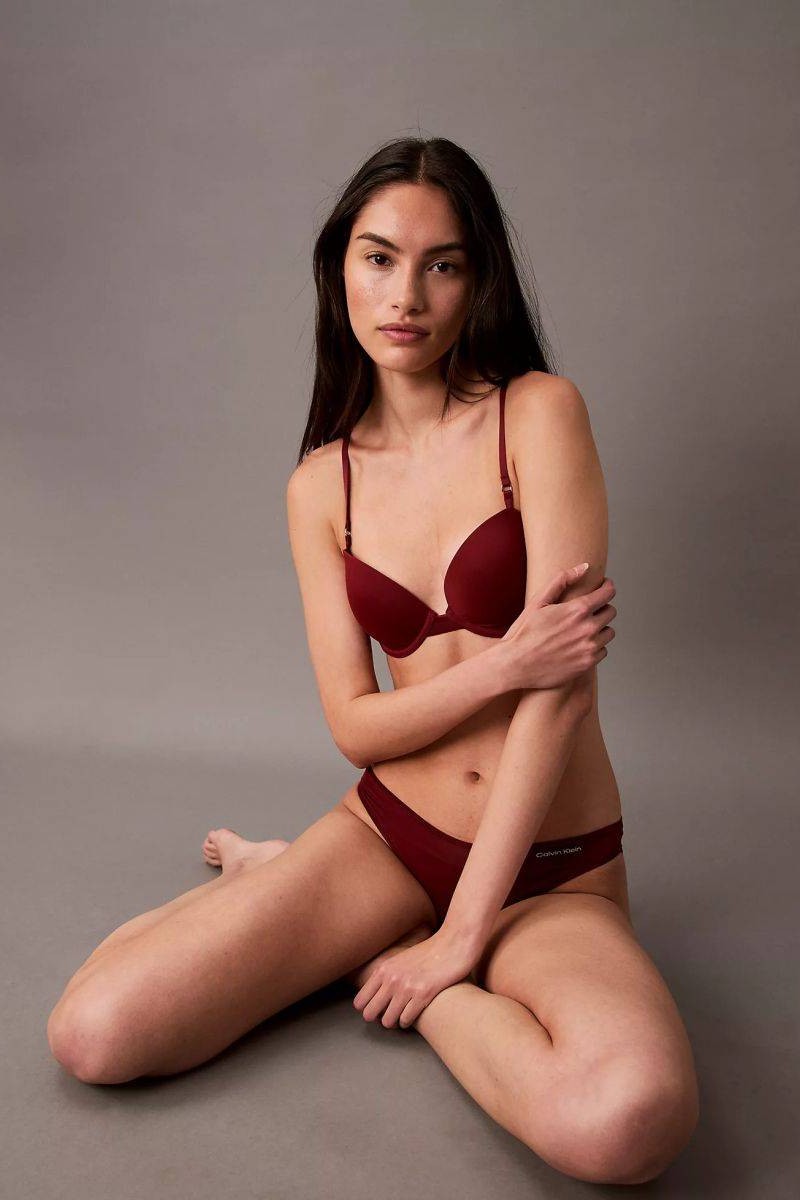 Гладкий бюстгальтер 240273144 red