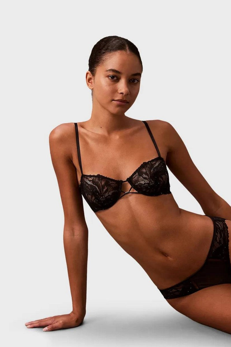 Мереживний бюстгальтер балконет 722245401 black