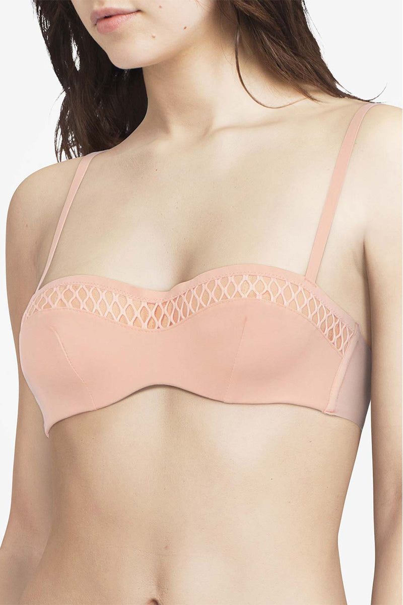 Бюстгальтер балконет 01C2 opale