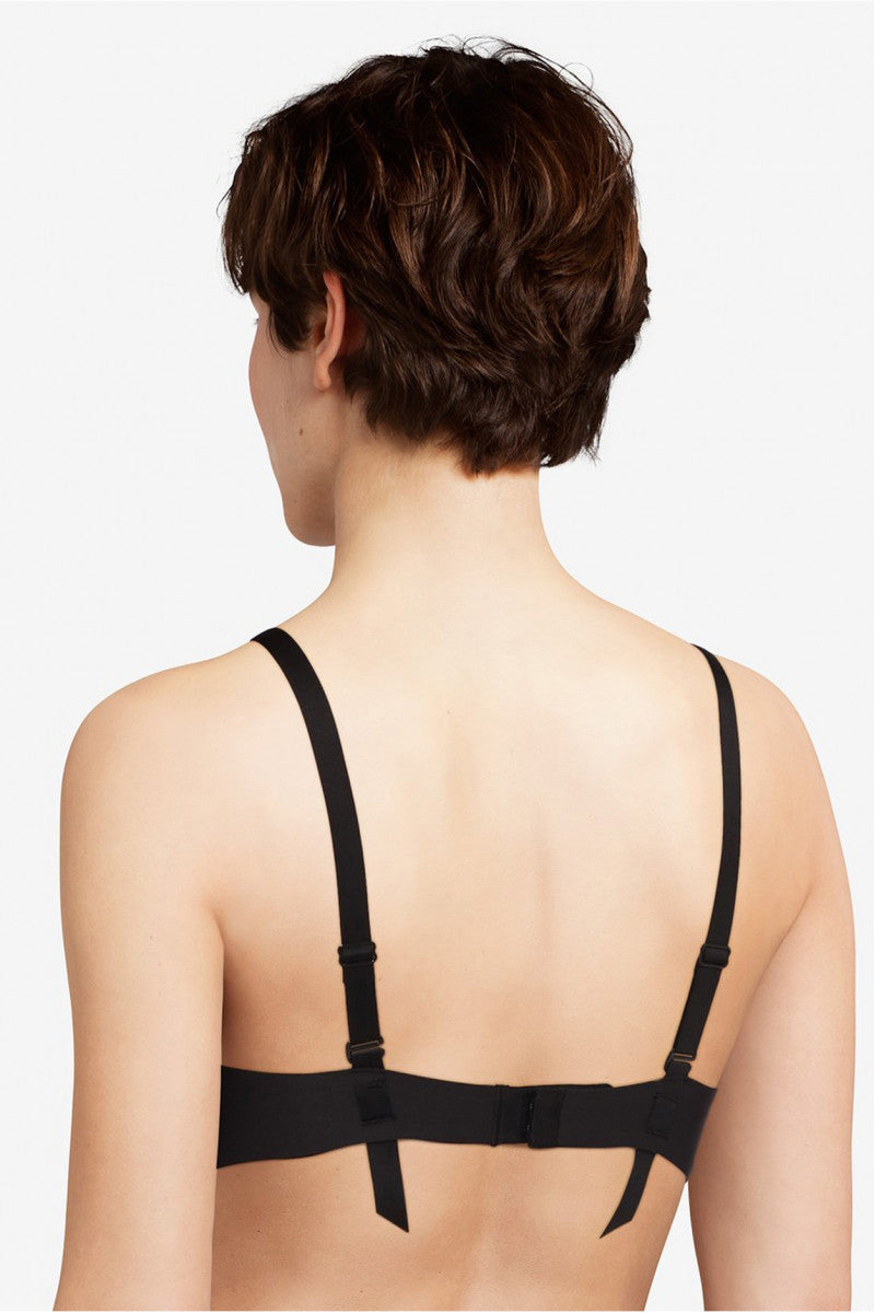 Бюстгальтер бандо из микросетки 02D2 noir