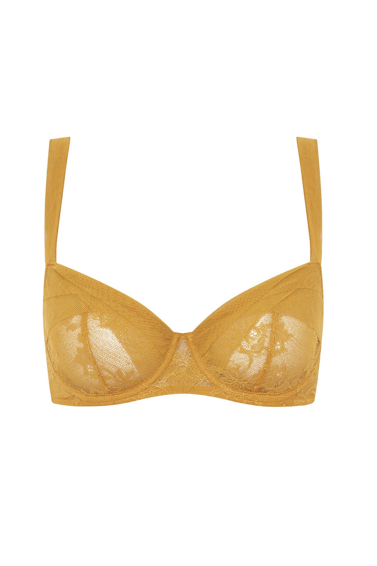 Мягкий бюстгальтер из кружева 0931 ginger