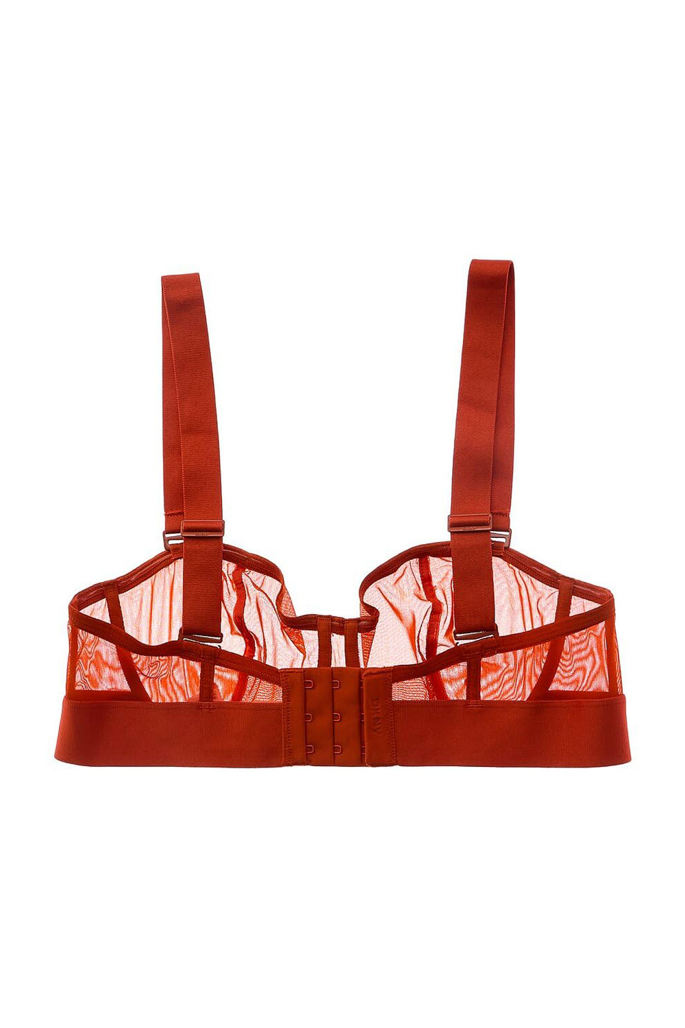 Бюстгальтер балконет із мікросітки 68459410 orange DKNY