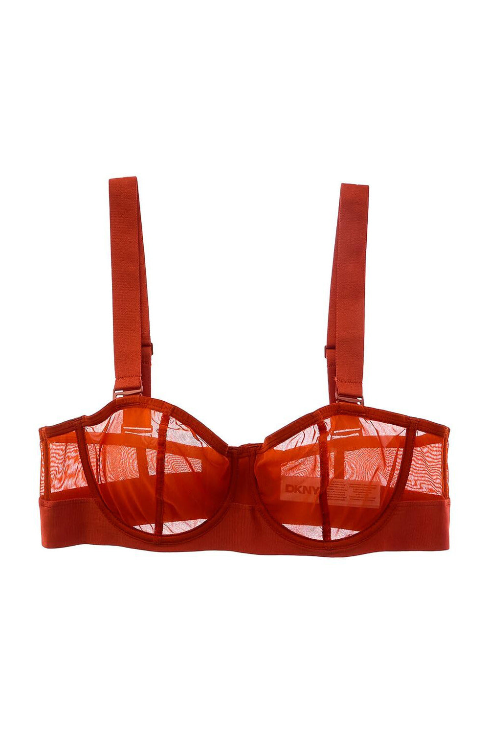 Бюстгальтер балконет із мікросітки 68459410 orange DKNY