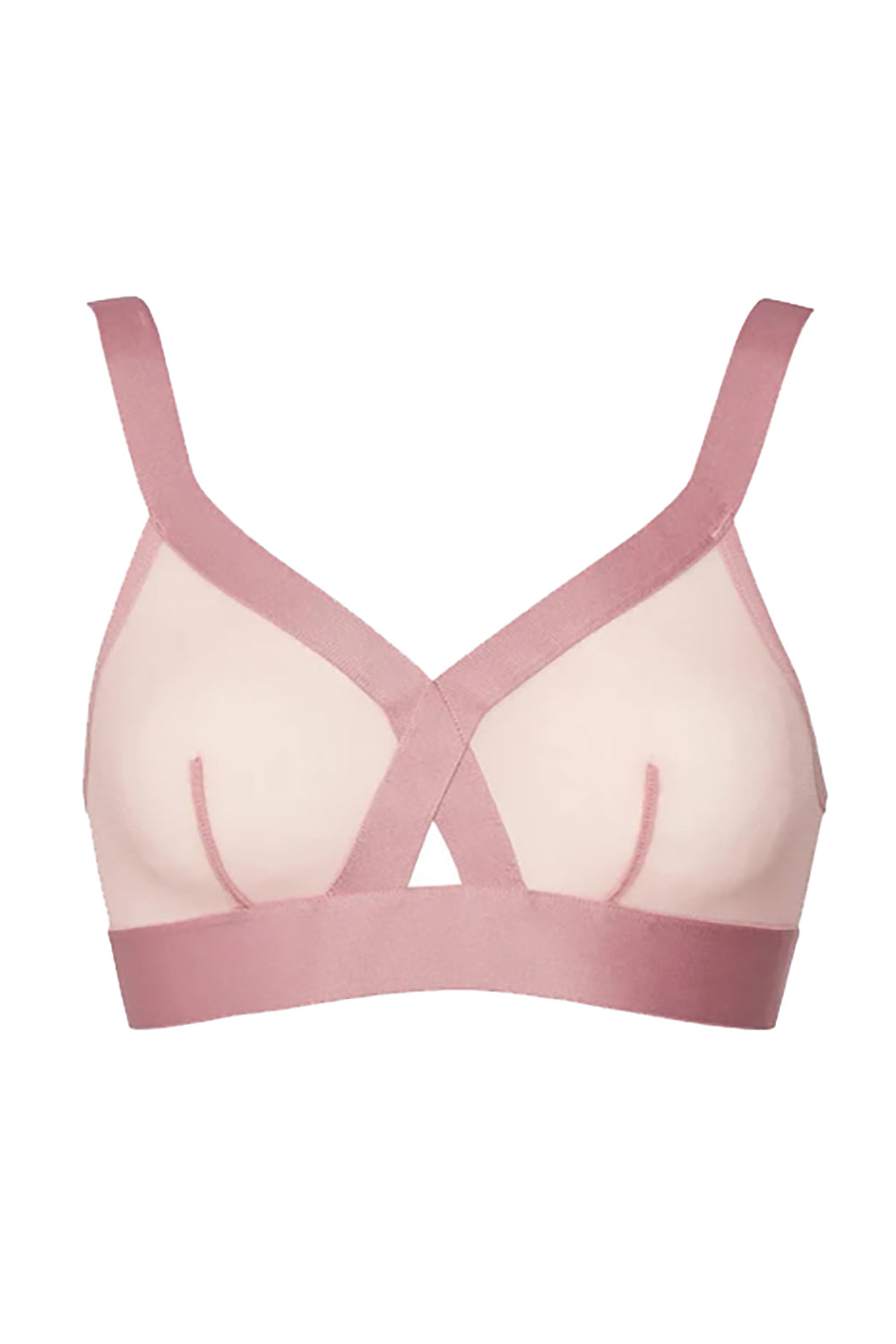 Мягкий бралет из микросетки DK4084 lilas