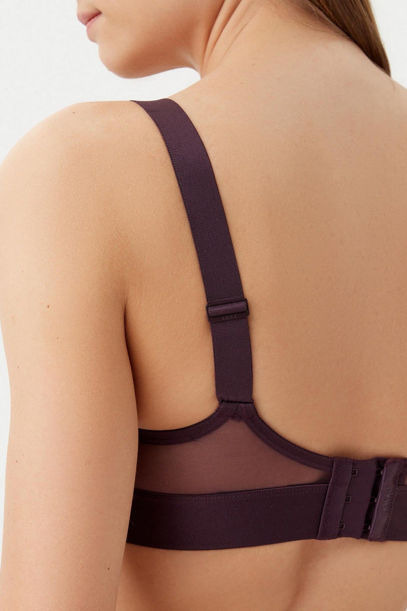 Мягкий бралет из микросетки DK4084 plum per