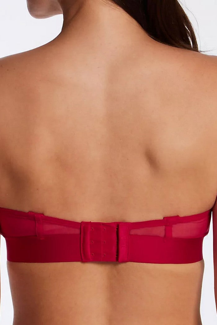 Мягкий бюстгальтер из микросетки DK4939 persian red