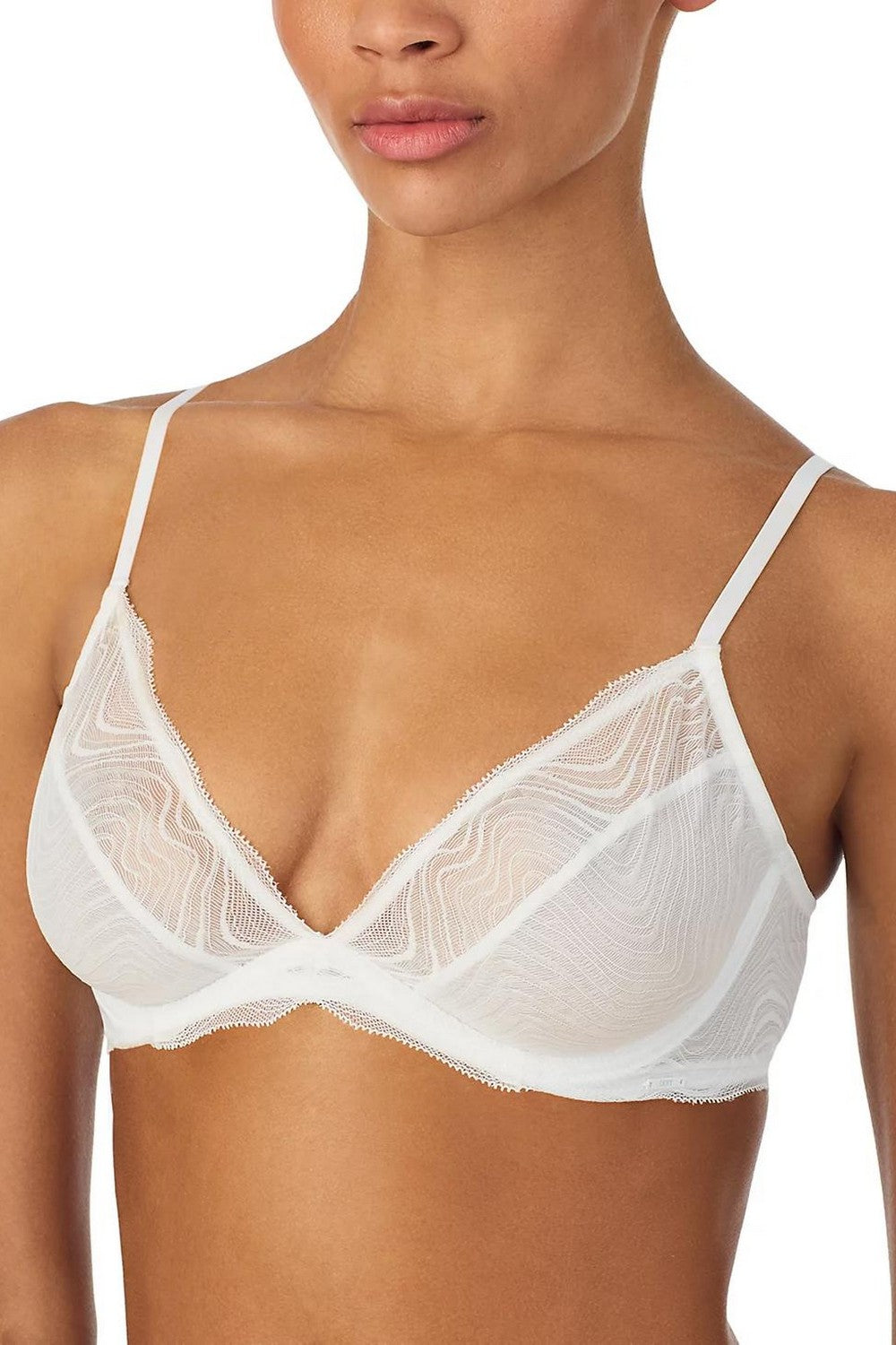 Кружевной бралет DK7442 snow