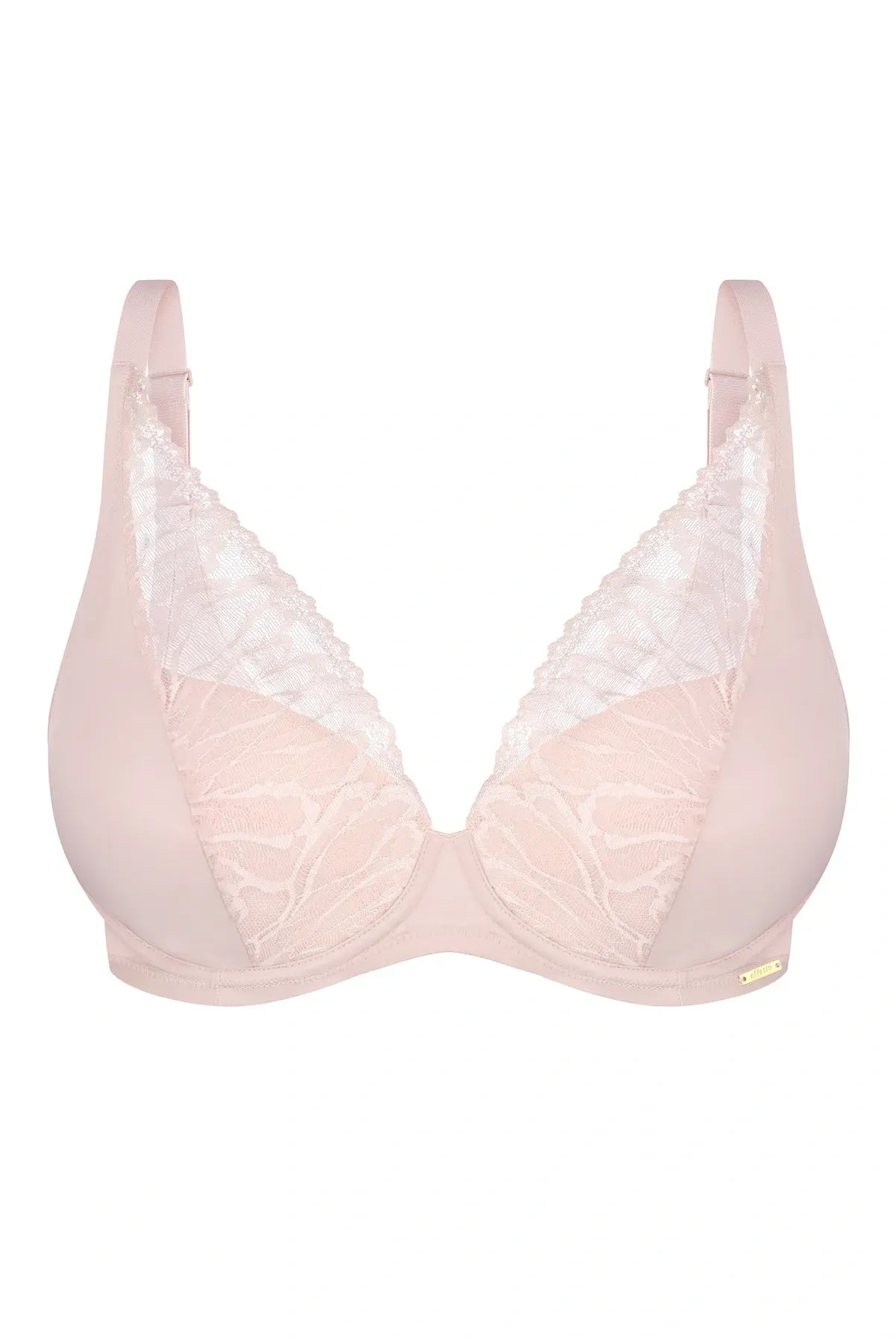 Бюстгальтер с вкладышами пуш-ап 024 010 Stella silver peony