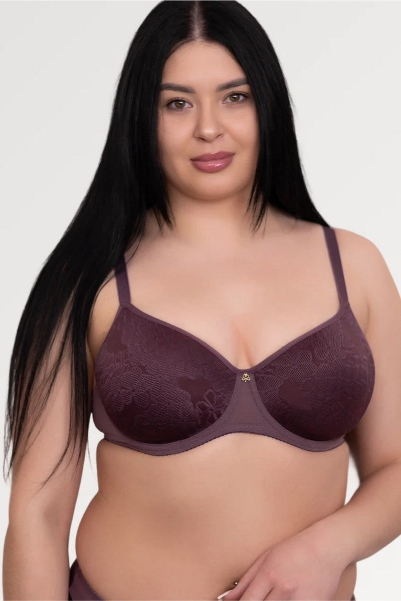 Гладкий бюстгальтер спейсер 1307 cacao