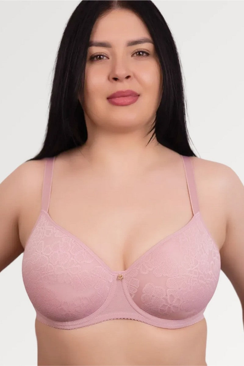 Гладкий бюстгальтер спейсер 1307 lila