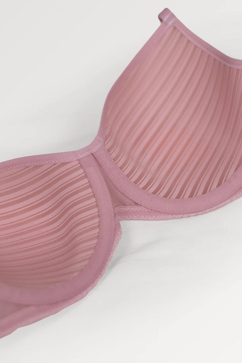 Бюстгальтер спейсер у смужку 1308 lila