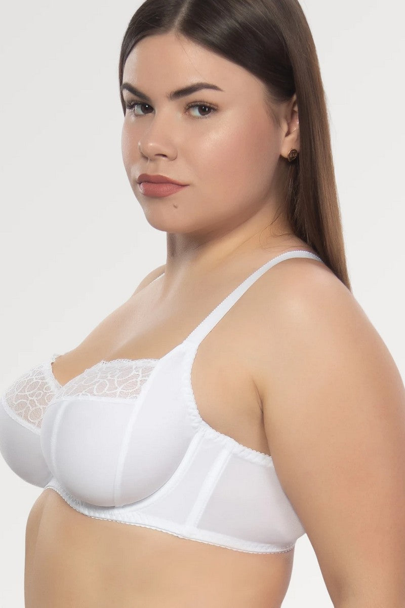 М'який бюстгальтер з боковою корекцією 1504/008 white