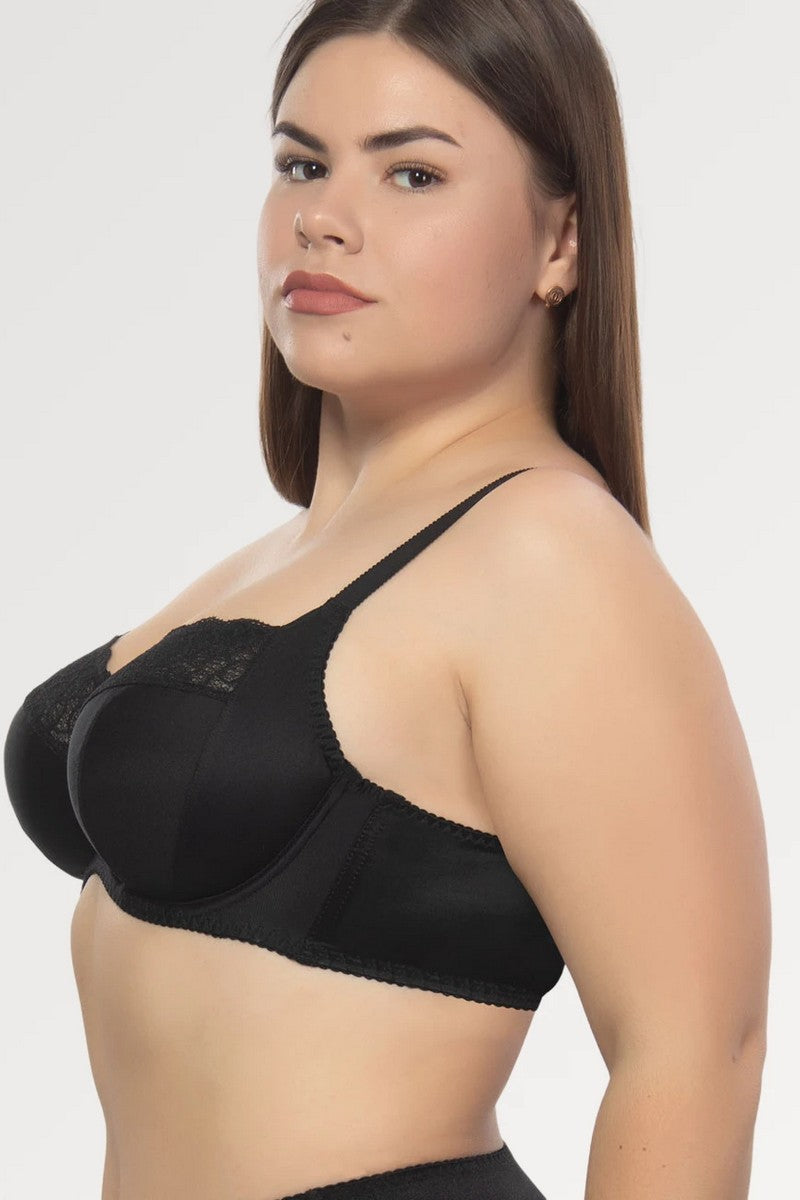 М'який бюстгальтер з боковою корекцією 1504/015 black
