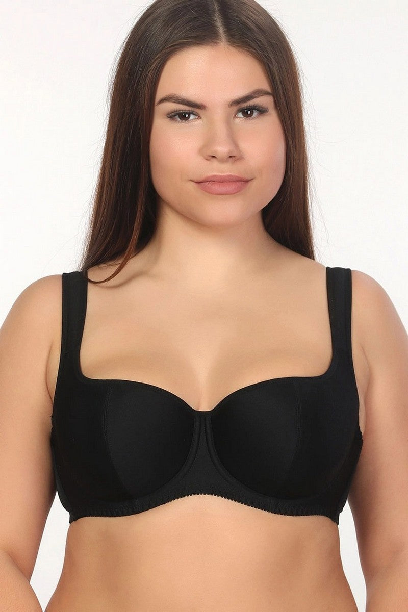 Бюстгальтер балконет на широких бретелях 1907