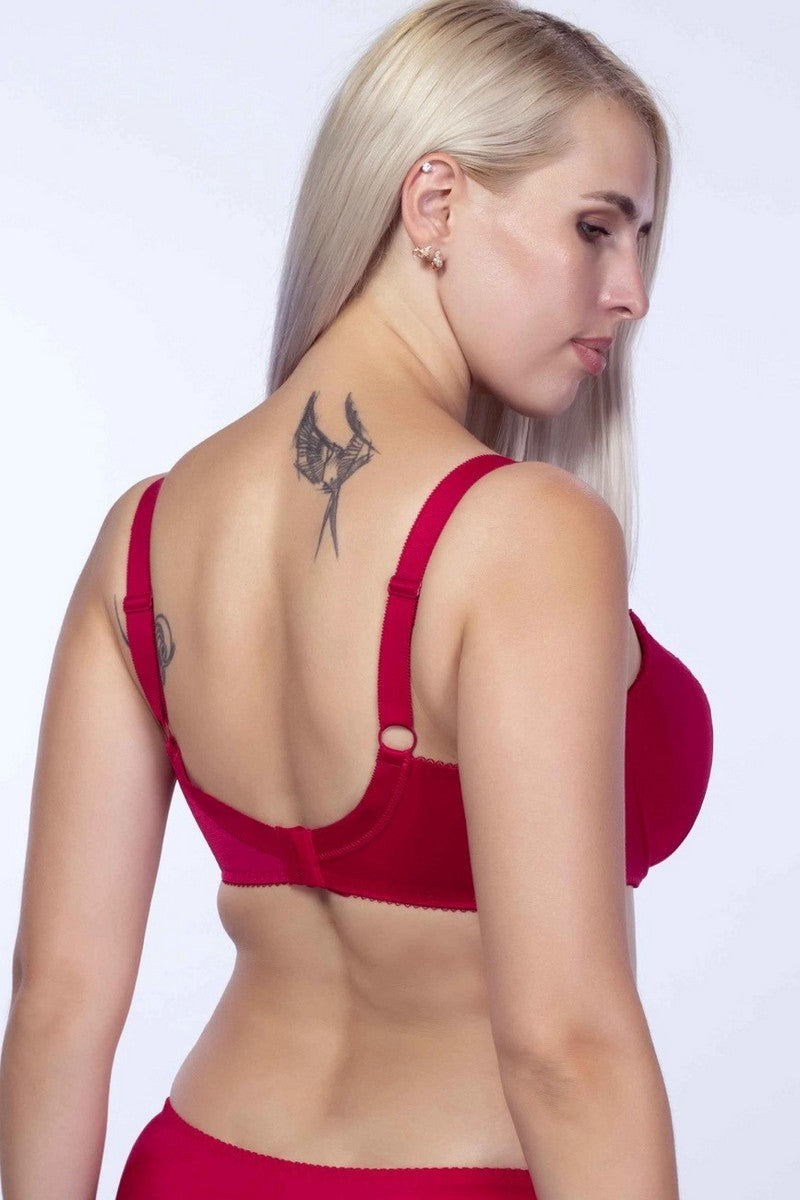 Полудублированный бюстгальтер с кружевом 273 azaliya