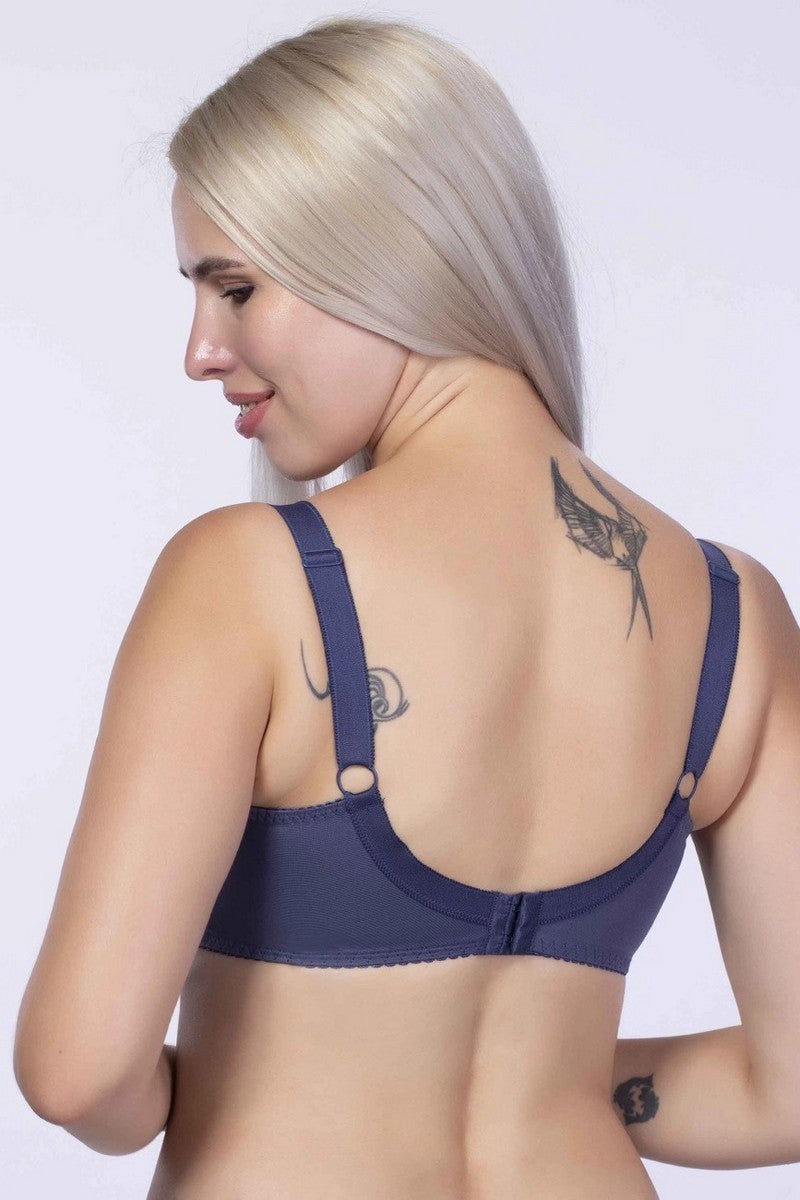 Напівщільний бюстгальтер з мереживом 273 batik