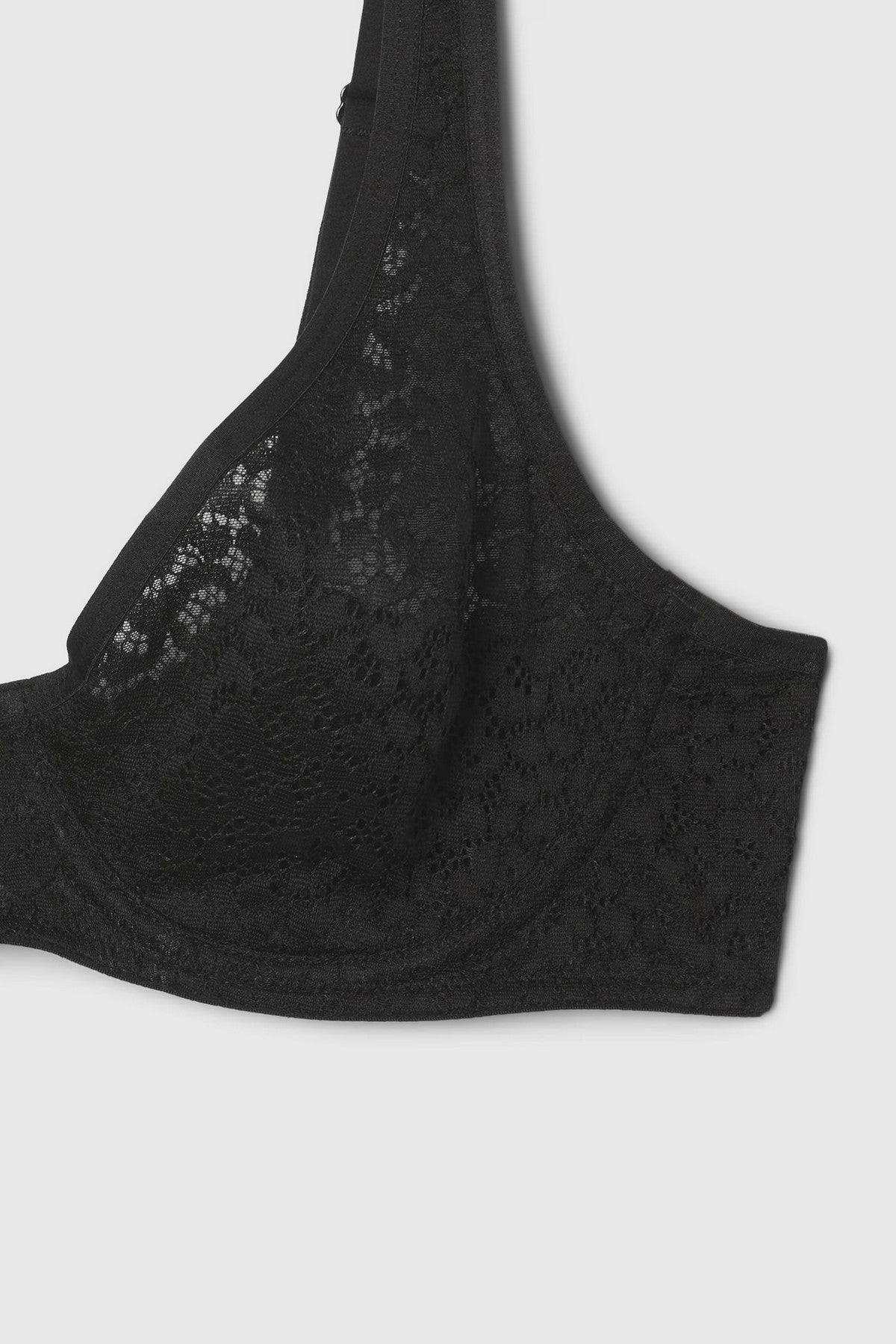 Кружевной бюстгальтер 210658888 black
