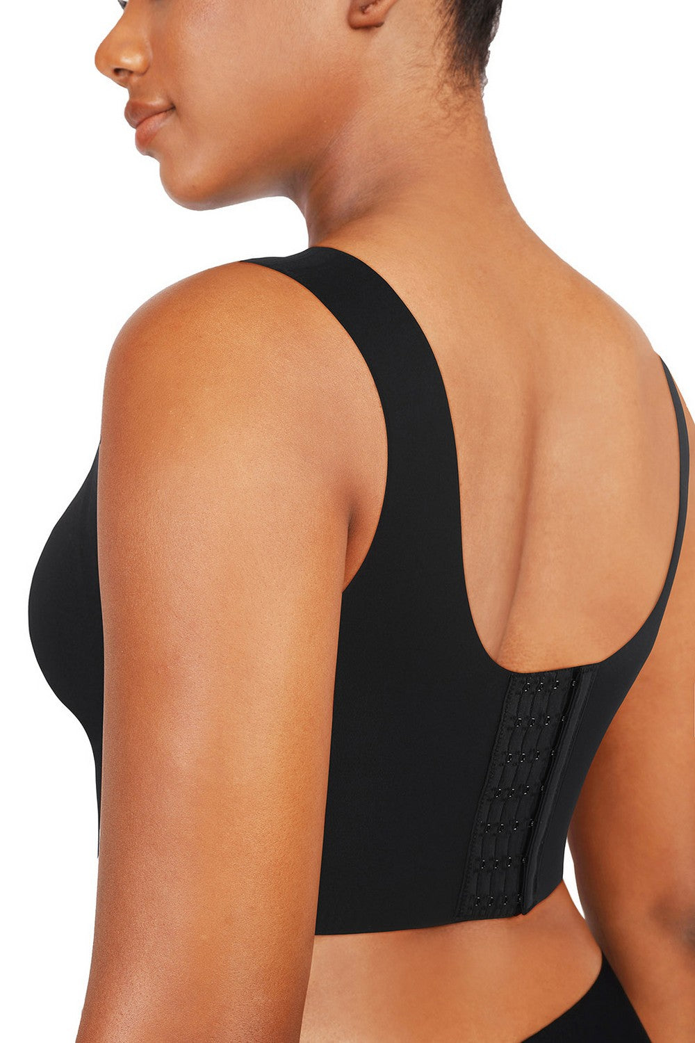 Топ со встроенными чашками NY220025 BK1 black