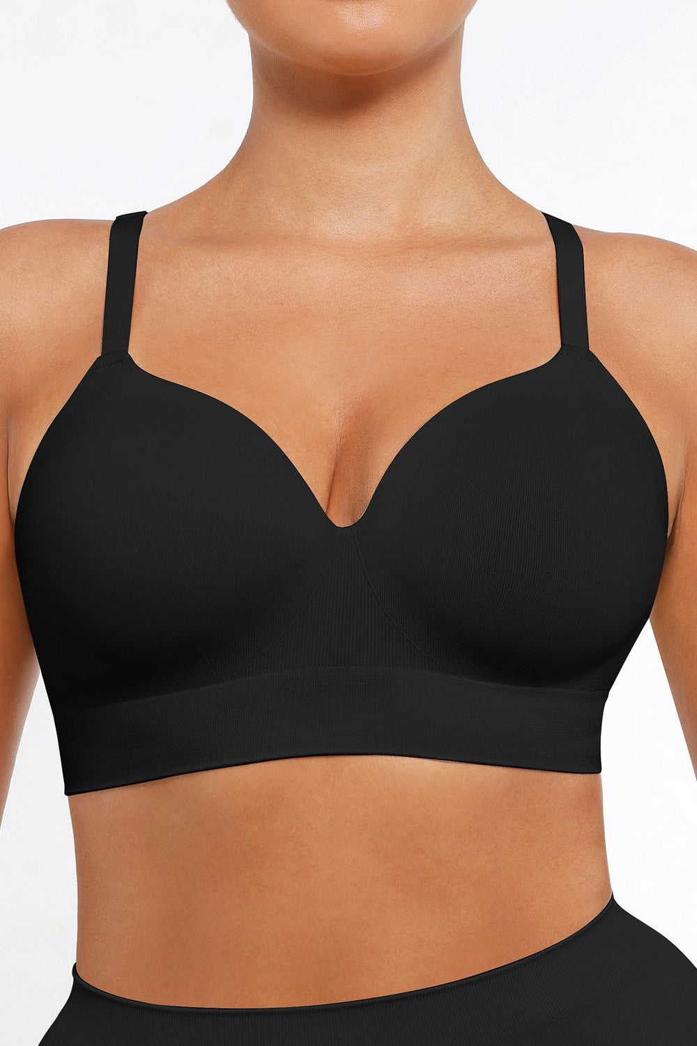 Бесшовный бюстгальтер NY240013 BK1 black