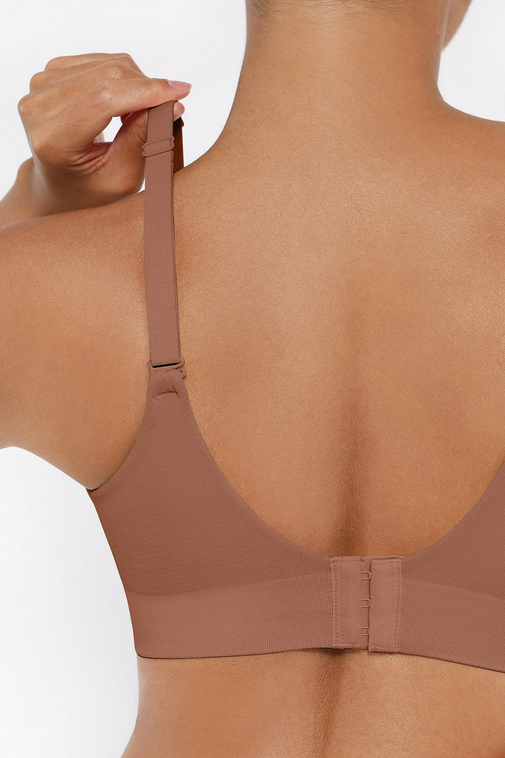 Бесшовный бюстгальтер NY240013 BN7 brown