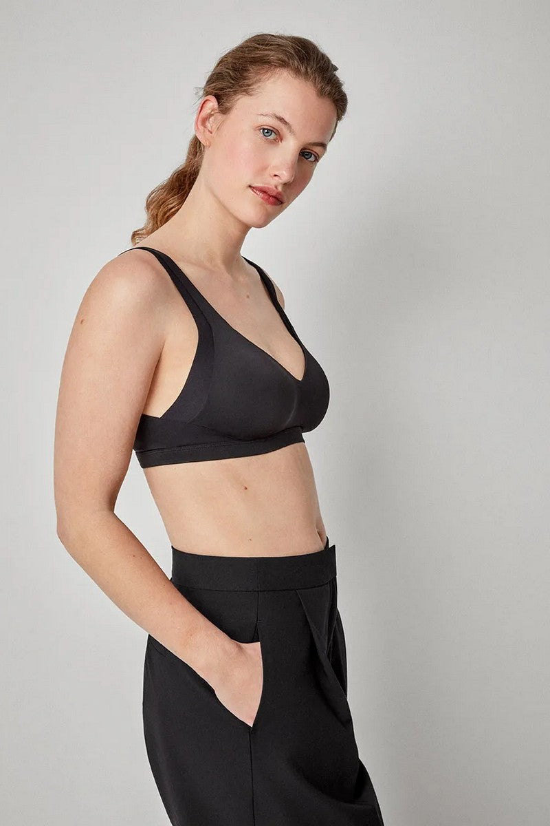 Бесшовный бюстгальтер без косточек 110038T black