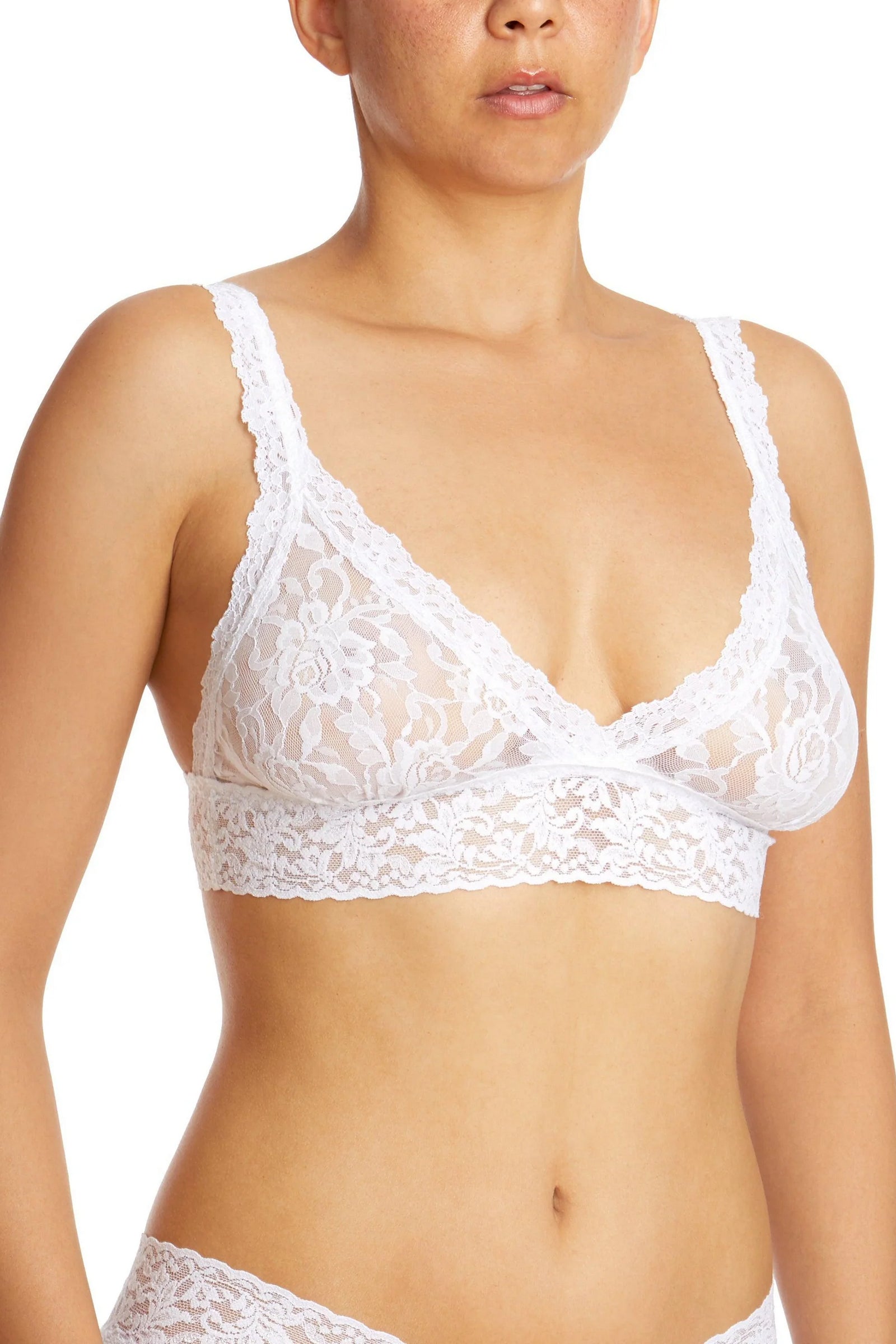 Кружевной бралет 113P Signature Lace white