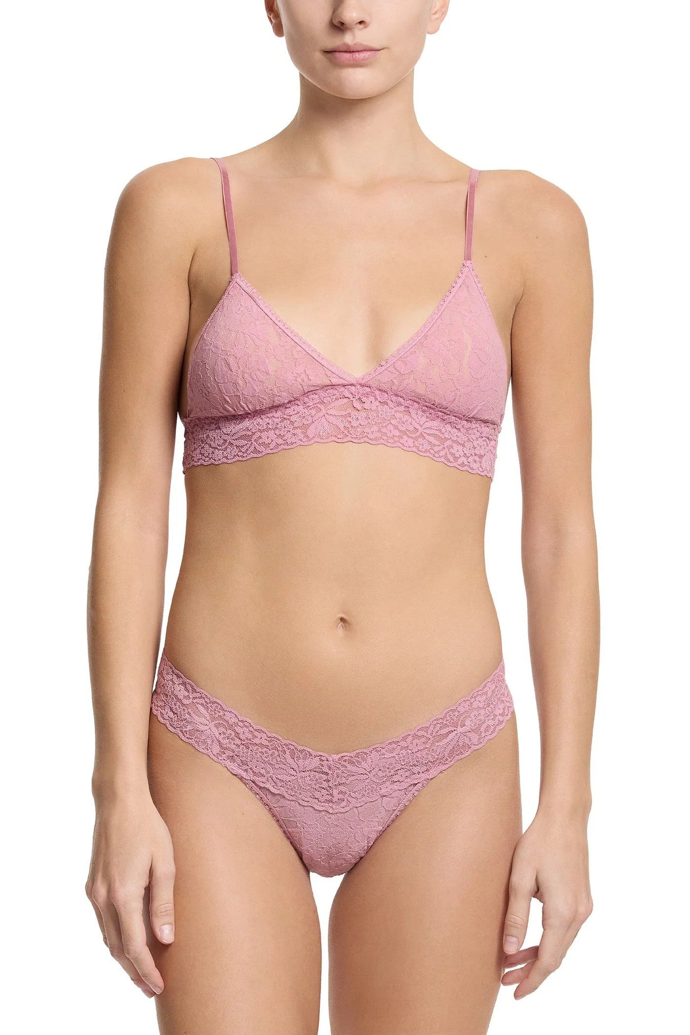 Кружевной бралет 5B7002 Flora Lace mauve orchid