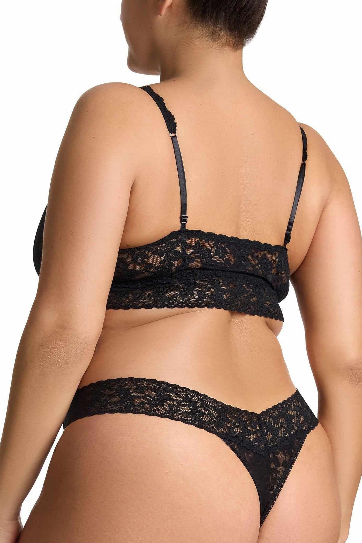 Мягкий кружевной бралет 9K7272 Retro Collection black