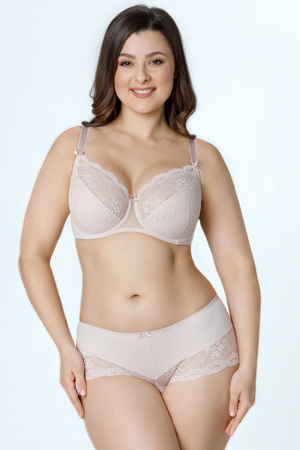 Полудублированный бюстгальтер H04-14-L cream brulee