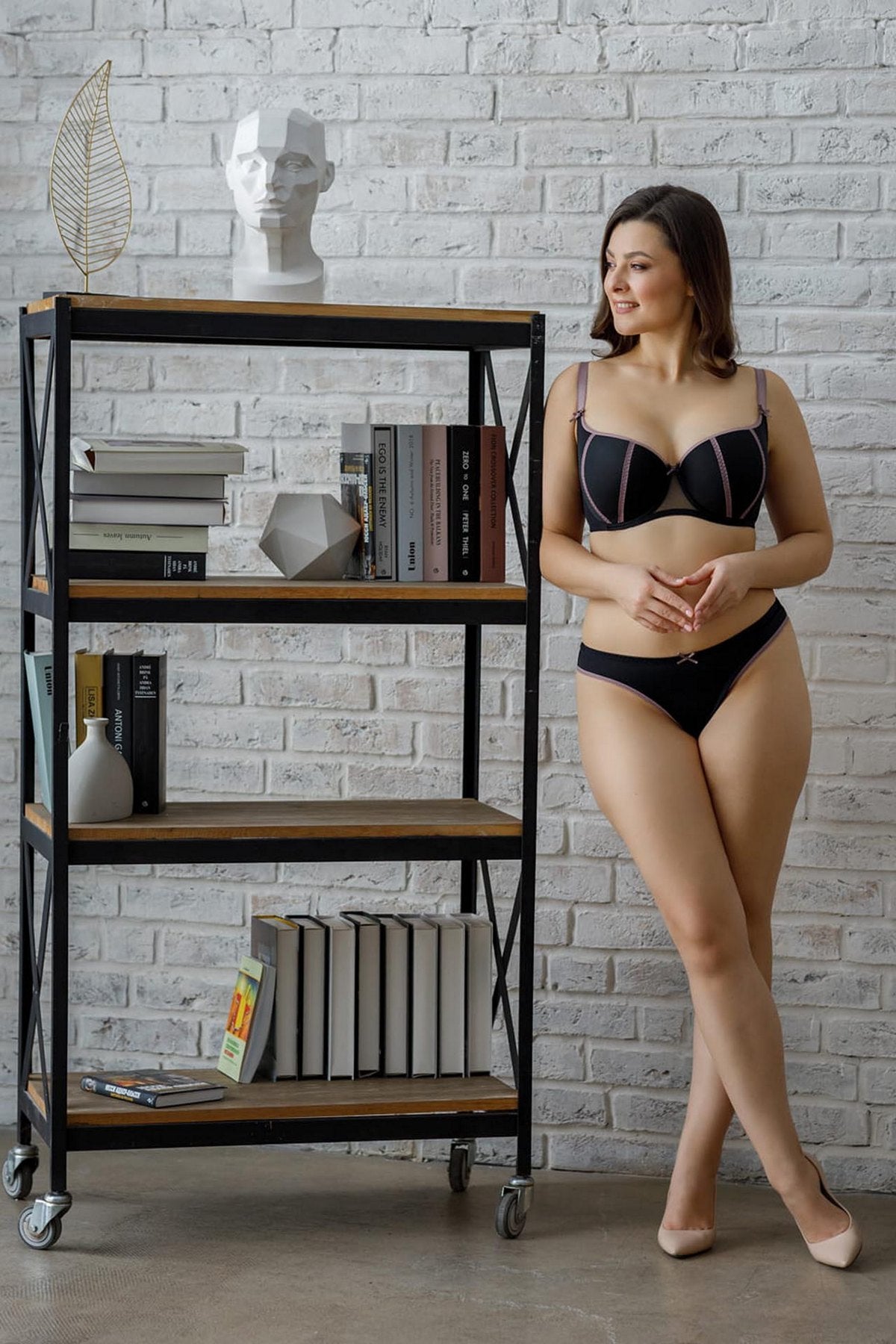 Бюстгальтер балконет H20-15-L black